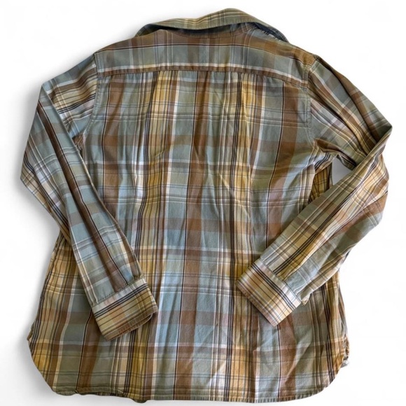 100% Cotton Ralph Lauren Multicolor Plaid Button Up Shirt - Picture 5 of 5